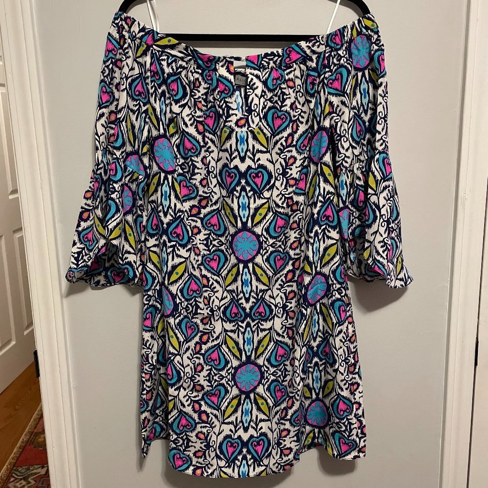 NWT Alice & Trixie – Willow Off Shoulder Silk Mini Dress – Size L​
